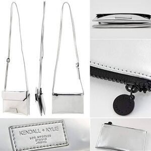 Kendall + Kylie Silver Women's Bag